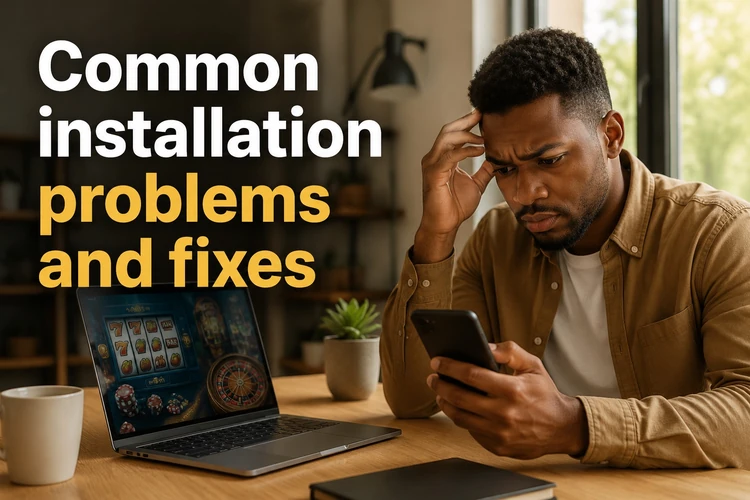 Common installation problems and fixes