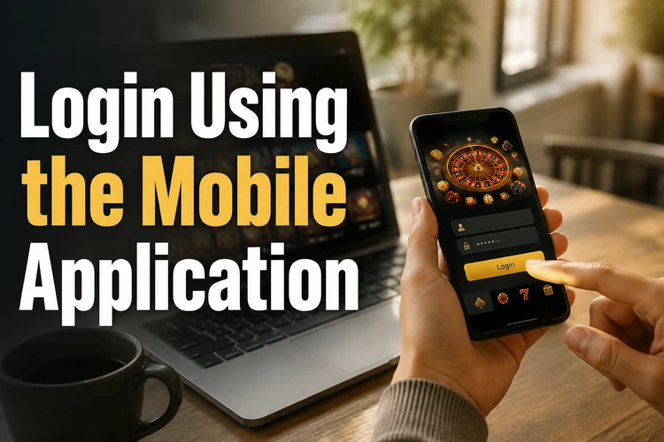 Login Using the Mobile Application