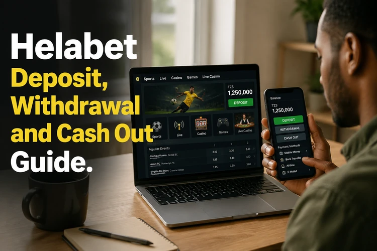 Helabet Deposit, Withdrawal and Cash Out Guide for Tanzania